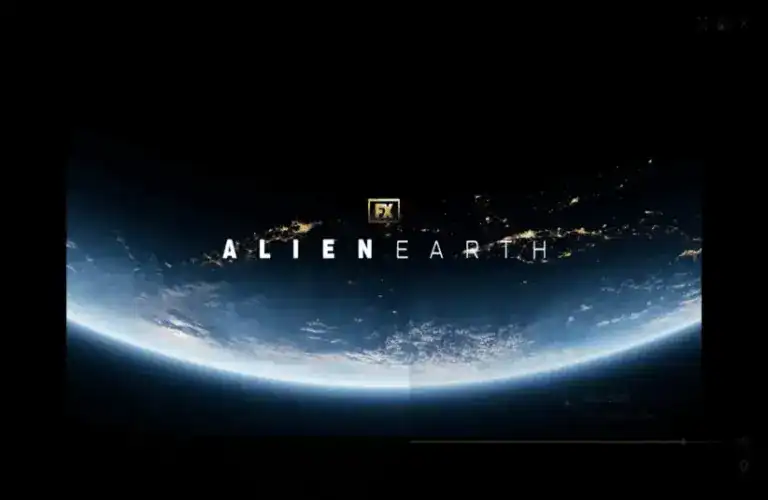 Alien Earth title screen, FX, Hulu, Disney+