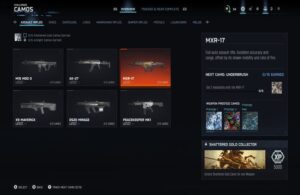 Call of Duty Black Ops Rifle Progression