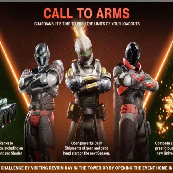 Destiny 2 Call To Arms 2025 Event