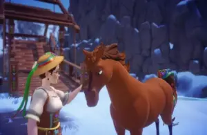 Disney Dreamlight Valley, Wishblossom Ranch Expansion, horse