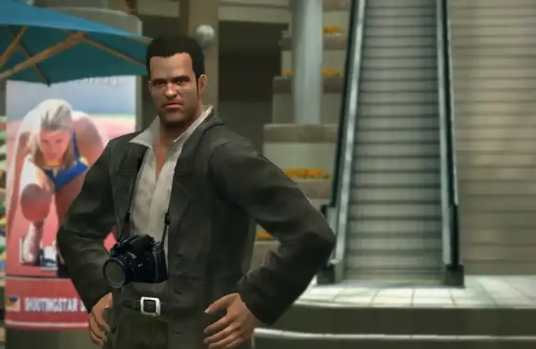 Frank West photobombs death in remaster Dead Rising