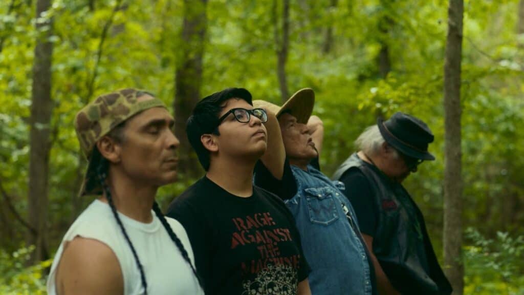 Gary Farmer, Zahn McClarnon, Wes Studi, and Lane Factor in Reservation Dogs (2021), Indigenous Filmmakers