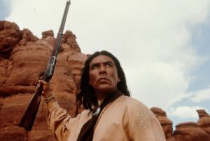 Wes Studi in "Geronimo: An American Legend" (1993), Native American actors