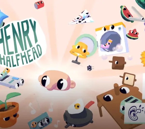 Henry Halfhead, Lululu Entertainment, whimsical sandbox about the journeys of enjoying the little things by possessing objects, unique perspective, a curiously little halfhead