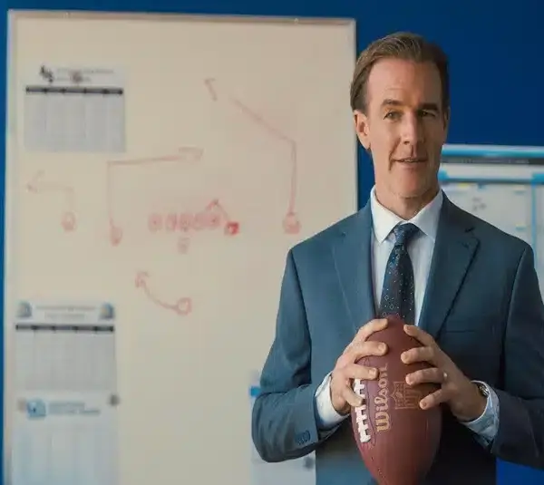 James Van Der Beek in Sidelined- The QB and Me (2024)