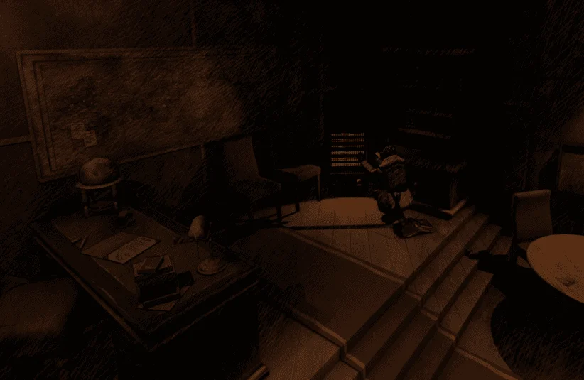 Kriophobia, tundra psychological horror survival, monster in the background, ghosts, unique graphics, resident evil and silent hill inspired game, Fira Soft, indie.io, heat source, scarce reseources