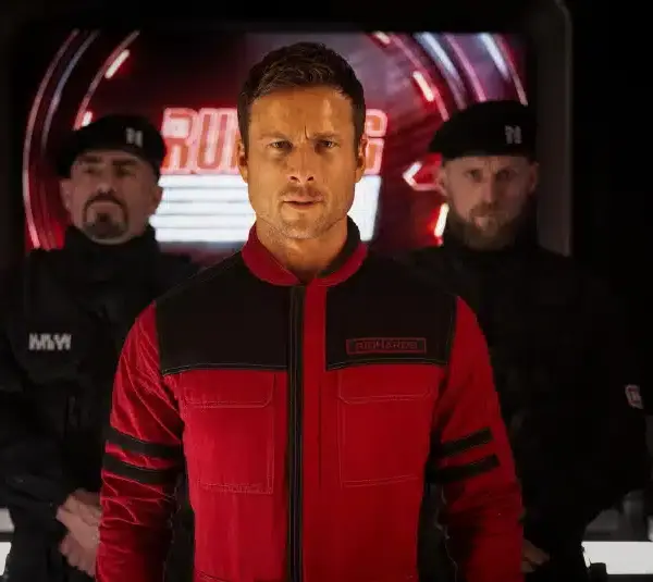 Glen Powell in The Running Man (2025)