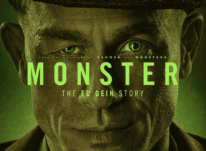 Monster The Ed Gein Story, Netflix, Ryan Murphy, crime drama, poster picture