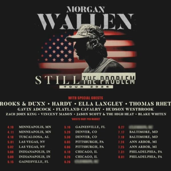 Morgan Wallen Still The Problem Tour 2026