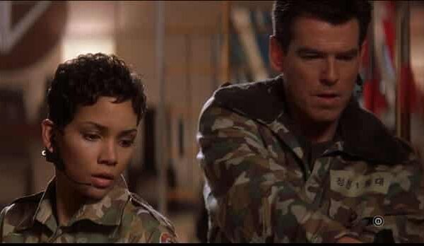 Pierce Brosnan and Halle Berry in Die Another Day (2002), Director Lee Tamahori