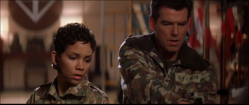 Pierce Brosnan and Halle Berry in Die Another Day (2002), Director Lee Tamahori
