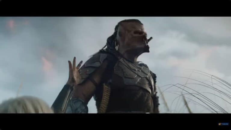 Predator: Badlands | Official Trailer, Dimitrius Schuster-Koloamatangi, Elle Fanning