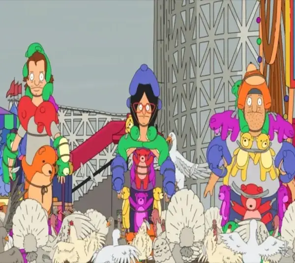 Bob's Burgers Season 5, Episode 4, Dawn of the Peck