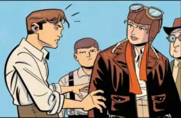 The Rocketeer meets Amelia Earhart