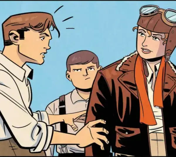 The Rocketeer meets Amelia Earhart