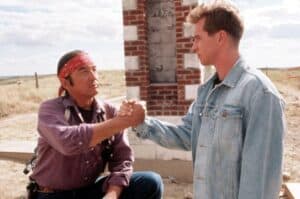 Val Kilmer and Graham Greene in Thunderheart (1992), Native American