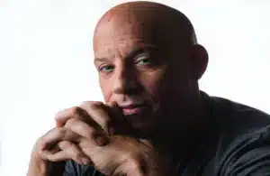 Apr 11, 2017; Beverly Hills, CA, USA; Portrait of Vin Diesel, star of "Fate of the Furious" the eighth installment in the "Fast and the Furious" franchise. Portrait made at the Four Seasons Hotel Beverly Hills. Mandatory Credit: Robert Hanashiro-USA TODAY NEWTORK