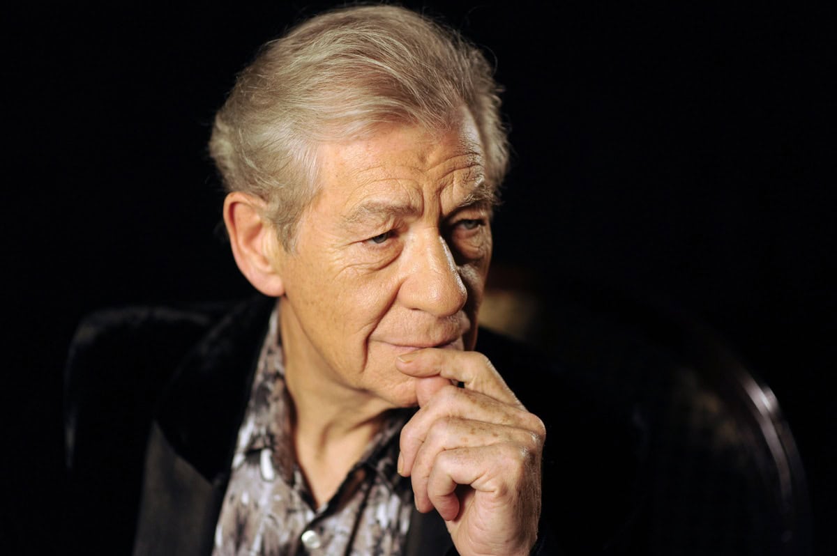 Sir Ian McKellen during a portrait session in New York on Dec. 5, 2012, Ebenezer