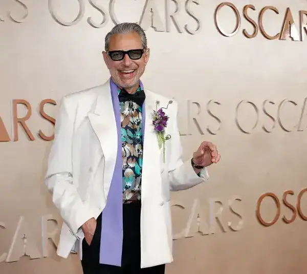 Jeff Goldblum on the red carpet