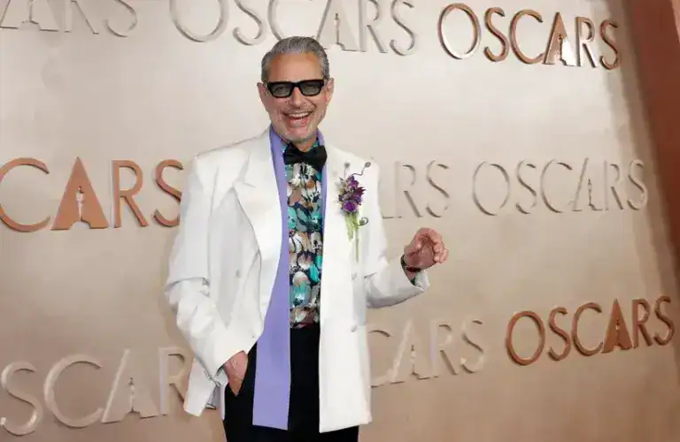Jeff Goldblum on the red carpet