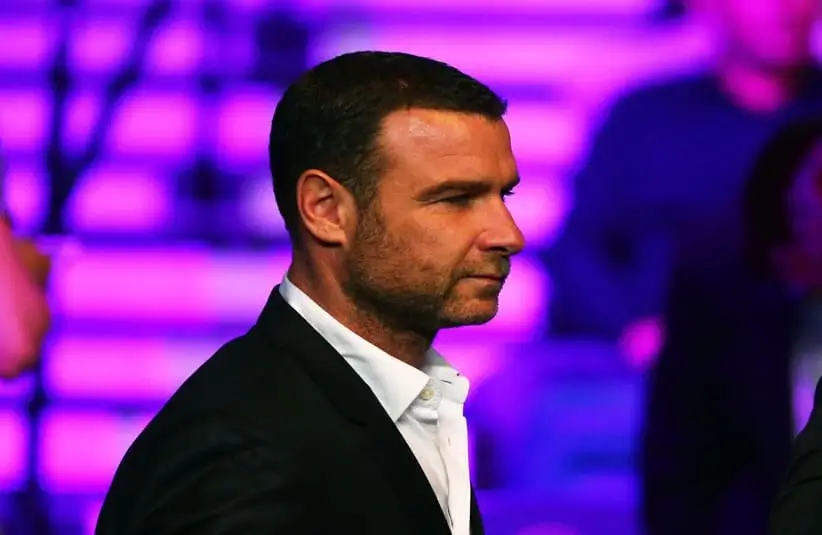 May 2, 2015; Las Vegas, NV, USA; Movie actor Liev Schreiber in attendance before the boxing fight between Floyd Mayweather and Manny Pacquiao at the MGM Grand Garden Arena. Mandatory Credit: Mark J. Rebilas-Imagn Images