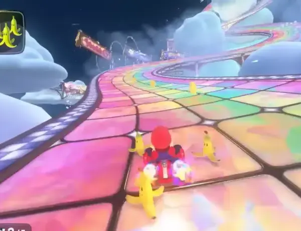 Mario Kart Rainbow Road Inspired Apartment in Phoenix Arizona