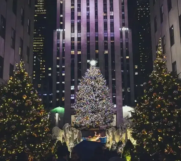 Rockefeller Center, NYC, Christmas Travel