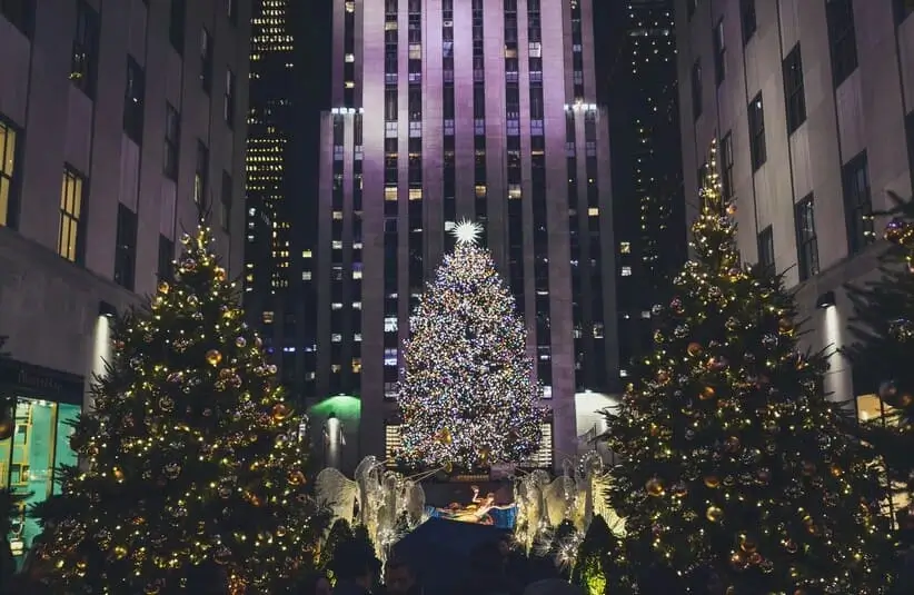 Rockefeller Center, NYC, Christmas Travel