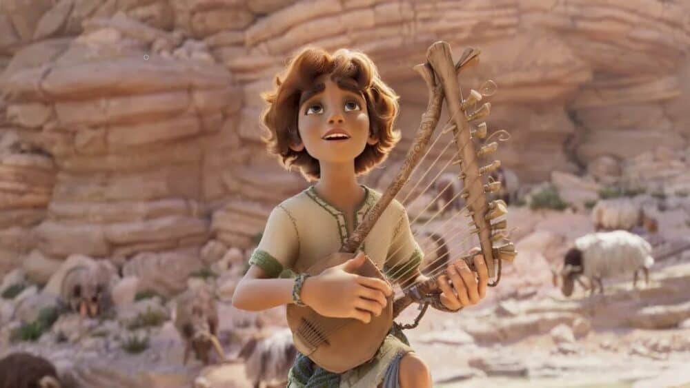 Angel Studios animated musical David