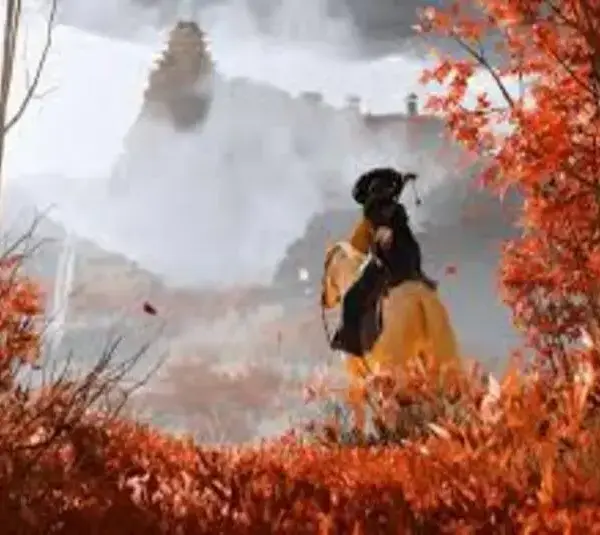 Artwork from the game Ghost of Yotei/2025 Open-World Games Reveal the Art of Getting Lost on Purpose/Ghost of Yotei Given Official Seal of Approval by Final Fantasy's Yoshi-P