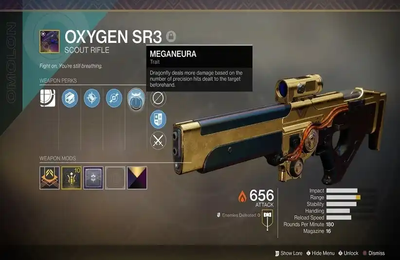 Destiny 2: Renegades Oxygen SR3