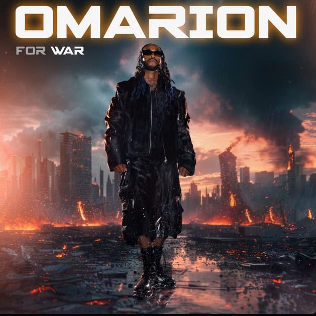 Omarion album cover for the single "For War"