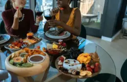 Charcuterie boards are a great way to keep Thanksgiving guests out of your way while waiting for the big bird.