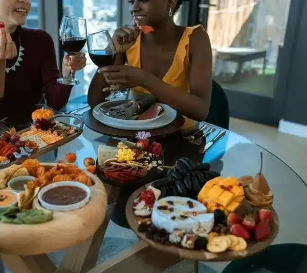 Charcuterie boards are a great way to keep Thanksgiving guests out of your way while waiting for the big bird.