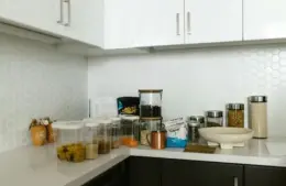 Pantry Staples sitting on the counter