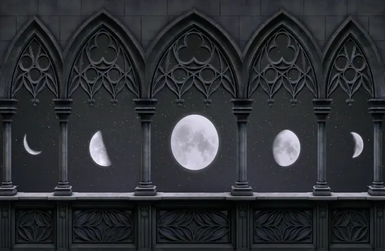 moon phases, phases of the moon