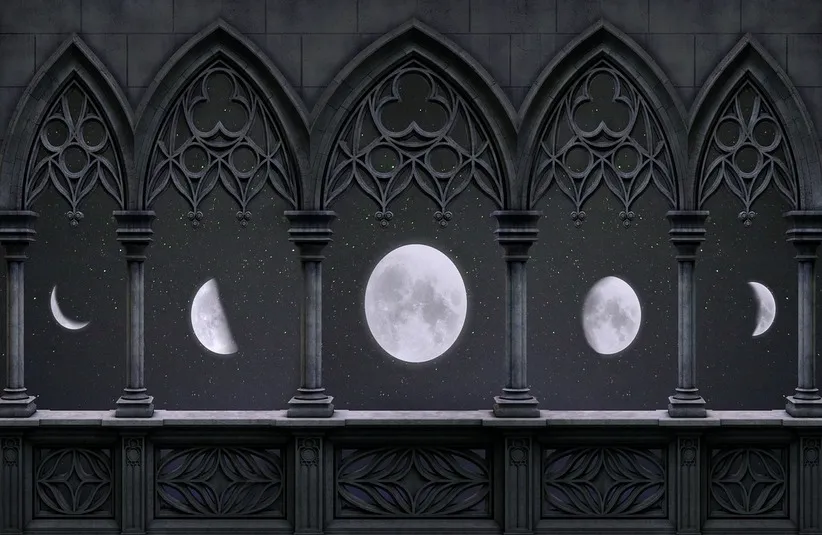 moon phases, phases of the moon