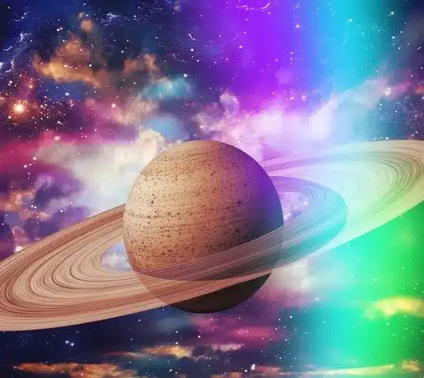 The planet of Saturn, saturn direct in pisces