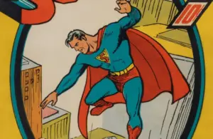 Image of Superman #1 where Superman is flying