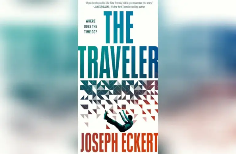 The Traveler" by Joseph Eckert book cover which is what this new film at paramount will be based off of.