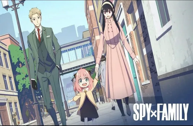 Promotional image for Anime series Spy x Family, which is one of the 5 New Generation Anime that became an instant classic.