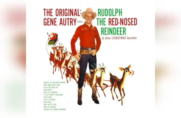 Gene Autry's Vinyl Album Rudolph The Red-Nosed Reindeer & Other Christmas favorites