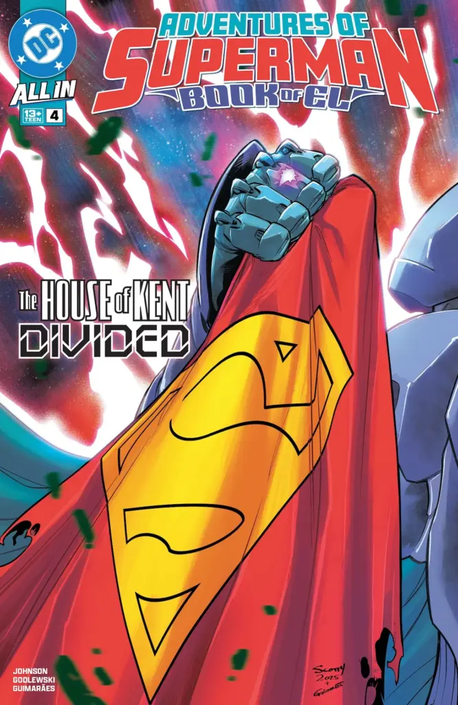 Image of Superman's cape from the Book of El series.