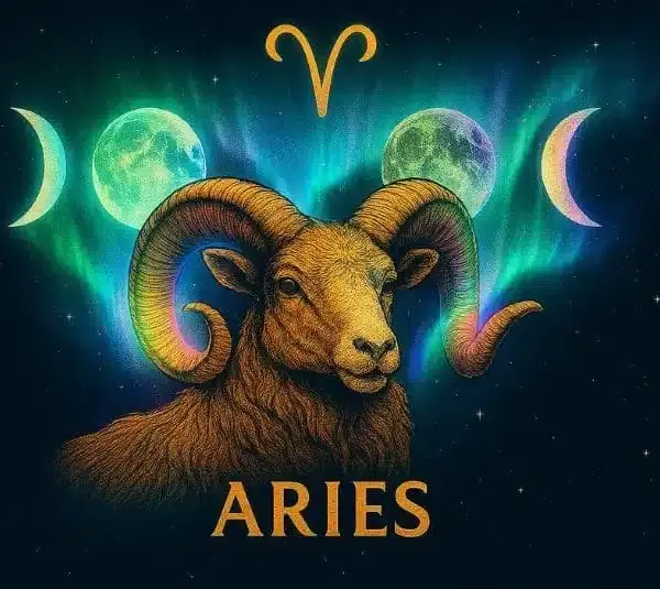 Aries Horoscope with Moon Phases
