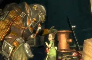 Bioshock Big Daddy and Little Sister/ No choices matter in games
