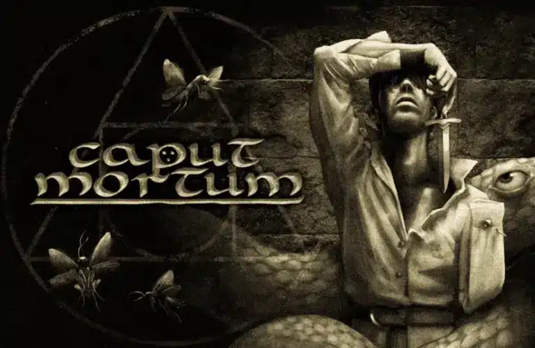 Caput Mortum, retro style horror game about a man trying to uncover the dark secrets within an abandoned alchemist's lab, WildArts, Black Lantern Collective, Nintendo Switch, Nintendo Switch 2, dungeon crawler