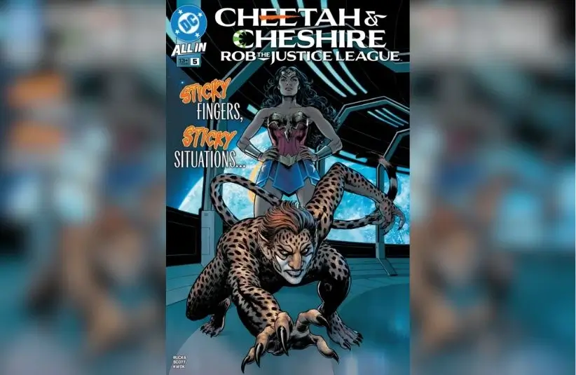 Cheetah & Cheshire Rob the Justice League