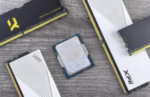 Close Up of Computer RAM and CPU, Andrey Matveev, collection of RAM and CPU chips, RAM prices, gaming industry price hike