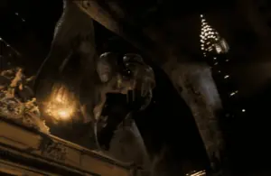 Clover from Cloverfield, creature destroying New York City, sci-fi alien, found footage, Neville Page