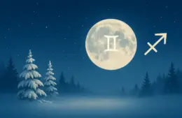 Gemini Full Moon in Sagittarius Season and their opposite energies.